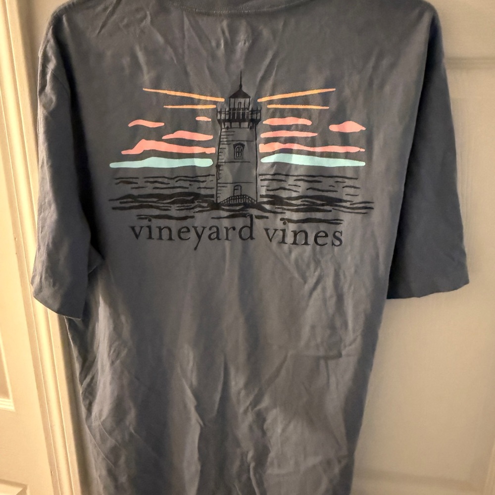 Vineyard Vines Blue Graphic Tee